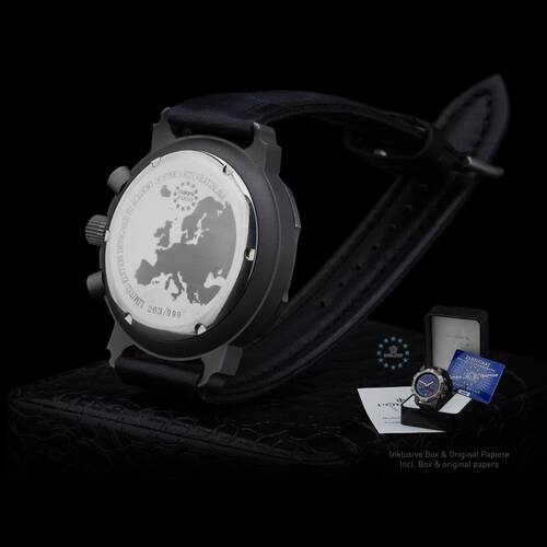 Poljot Chronograph Titan 3133 Herren Handaufzug Russische Uhr EUROPA 2000