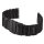 Milanaise Shark Mesh Watchband Black 4x H-Link M Screw 10685.2oz Stainless Steel