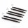 Milanaise Shark Mesh Watchband Black 4x H-Link M Screw 10685.2oz Stainless Steel