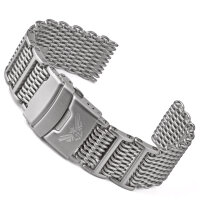 SHARK MESH "matt" massiv 4H-Glieder 24 mm