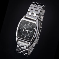 Poljot 26668 - Aero Club Black - Tonneau - Russian Watch NOS - Analog Watch
