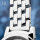 Watchband Poljot Stainless Solid 0 23/32in - 5 Knot - Polished - Push Straight