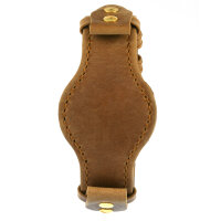 Aviator Watchband Special Retro Leather Pilot Strap Underlay Wright Brother
