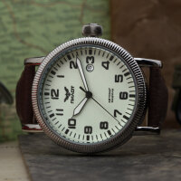 PILOT Jagdflieger LUMINO Retro 43mm Automatik Militär Fliegeruhr 8215 mechanisch