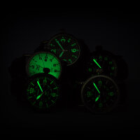 PILOT Jagdflieger LUMINO Retro 43mm Automatik Militär Fliegeruhr 8215 mechanisch
