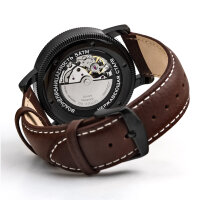 PILOT Kampfpilot MODERN Schwarz 43mm Automatik Militär Fliegeruhr 8215 mechanik