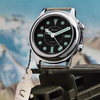 Poljot RETRO 2612 Alarm Handaufzug Wecker mechan. russische Damen Uhr NOS Vintage