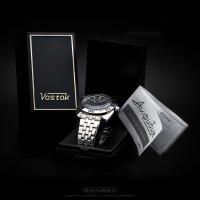 VOSTOK Taucheruhr Automatik Kal. 2416/710662 Black DIVER russische Uhr