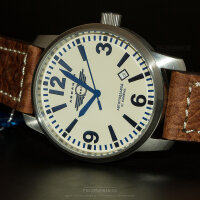 Fliegeruhr automatik 48mm mechanisch AVIACIJA Uhr mit Vostok 2416 russische Uhr