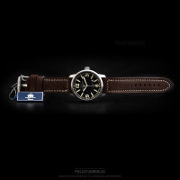 Fliegeruhr automatik 48mm mechanisch AVIACIJA Vostok 2416 Moscow Classic beige