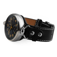 KIROVA Poljot 3133 Aviator Retro Chronograph russische Uhr mechanisch