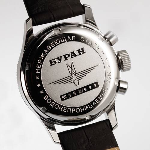 Poljot Buran 3133/6501576 Aviator Watch Hand Wound Analog Russian Watch NOS