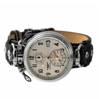 Poljot 3133 Chronograph 6XM Marine Ship Chronometer Mens Watch Russia