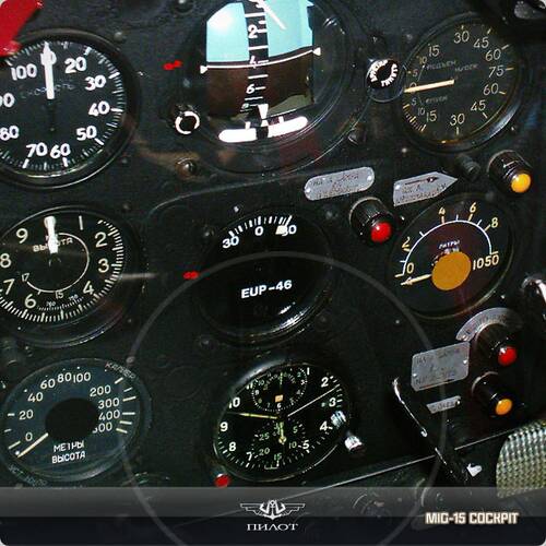Poljot 3133 Cronografo A4C Br Strumenti di Bordo Russo Orologio Navig. Pilota