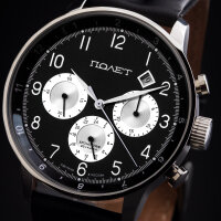 Poljot Chronograph 31681 Journey Classic Russian Analog Watch