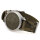 Watchstrap 20mm leather PILOT Camouflage silver Thornclasp