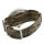 Watchstrap 20mm leather PILOT Camouflage silver Thornclasp