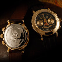 POLJOT Chronograph 3133 "Glory to the Muscovite heroes" russische mechanische Uhr