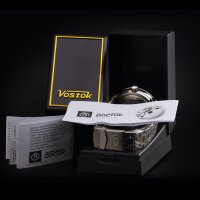 VOSTOK Komandirskie Taucheruhr 200m Automatik 2416/420307 Military russische Uhr