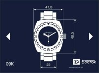 VOSTOK Taucheruhr 200m Automatik 2416/710634 russische Uhr