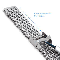 Milanaise Ø 20mm Matt gebürstet