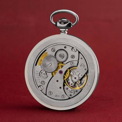 Pocket Watch Molnija 3602 - Medal Des 2. World War - II Wk - Russian Watch