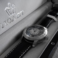 Poljot Uhr Kaliber 3105 die letzte POLJOT LUXUS Kollektion - verziert Handaufzug