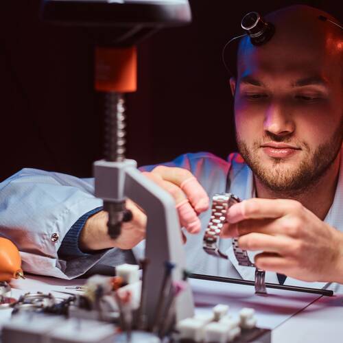 Reparatur - Chronograph mit Vollberholung Poljot 31 mm