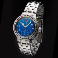 VOSTOK Komandirskie Taucheruhr 200m Automatik 2416B/420289 russische Uhr