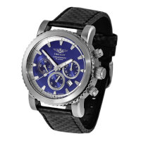 Poljot 31681 Chronograph Analog Watch Wrist Watch Russian Pilot P-Sports 43.S