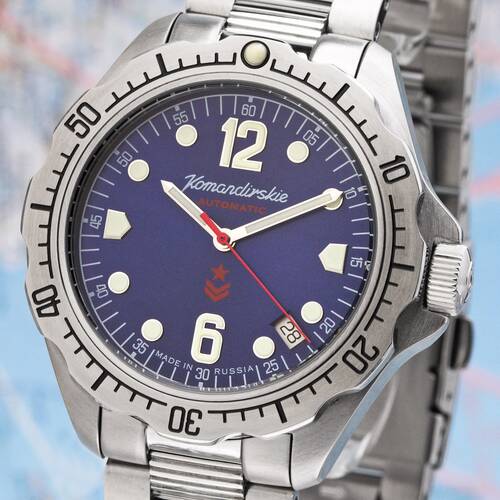 Vostok Komandirskie 2416/480514 Y 2416/480614 Military Ruso Reloj Automtico