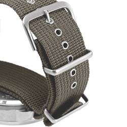 NATO STRAP Uhrarmband Textil Nylon - Khaki hell 22mm Matt