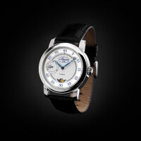 BURAN V.M. Poljot 310579/3421889 Mondphase Handaufzug russische Uhr mechanisch