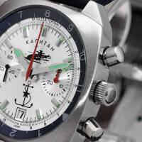 PILOT KAPITAN Poljot Chronograph 3133 russische mechanische Militär Uhr