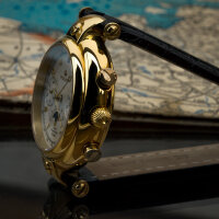 Poljot Basilika Chronograph 31679 russische mechanische Uhr Mondphase Golden Age