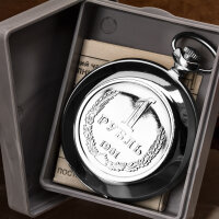 MOLNIJA 3602 Taschenuhr 1 Rubel UdSSR Motiv russische mechanische Uhr