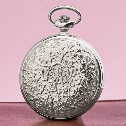 Orologio da Tasca Uccello Fuoco Schar-Ptiza Fenice Molnija 3602 Russo Meccanico