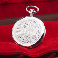 Pocket Watch Molnija 3602 Hammer & Sickle Shaped...