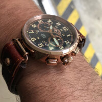 MOSCOW CLASSIC STURMOVIK Poljot Chronograph 3133 russische mechanische Uhr
