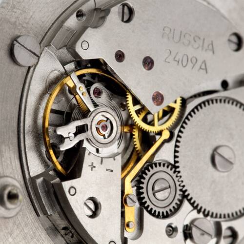 AGATKaliber 2409A195 ChN AIJ-2.810.084 russische mechanische Uhr Armbanduhr