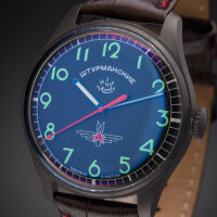 STURMANSKIE Gagarin 2609 Erste Uhr im Weltraum Russische Uhr POLJOT Handaufzug
