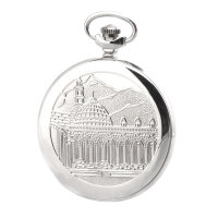Taschenuhr MEKKA Kaaba Islam Pilgerfahrt muslim mechanisch russisch MOLNIJA 3602