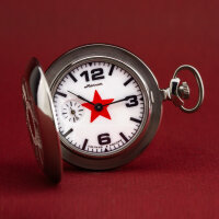 Taschenuhr MOLNIJA 3602 II WK - 2. Weltkrieg Russland - Roter Banner-Order UDSSR