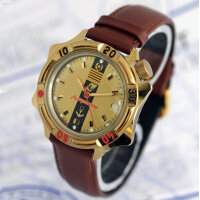 VOSTOK Admiralskie Handaufzug 2414A russische mechanische Uhr Leuchtzeiger