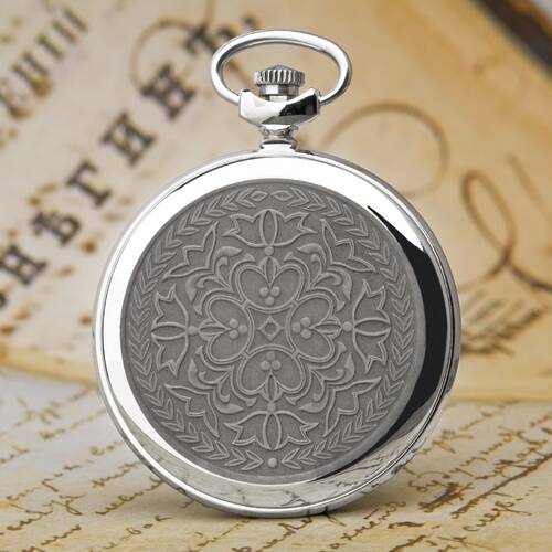 Pocket Watch Molnija 3602 Russian Dichter Alexander Puschkin Analog Watch