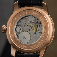 Studded Caliber 3105 Poljot Watch - Hirsch Wrist Band Letzte Luxury Collection