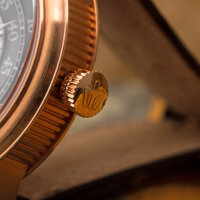 Studded Caliber 3105 Poljot Watch - Hirsch Wrist Band Letzte Luxury Collection