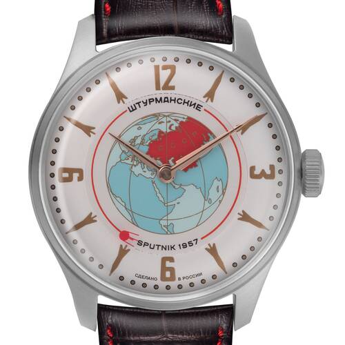 Sturmanskie Sputnik Reloj Poljot 2609 de Hombre Mecnico 1957 Heritage Rusia 2609/3735430
