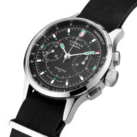 STRELA Chronograph Handaufzug Sea-Gull ST1901 Cosmos Officer Civil Tribute 40mm