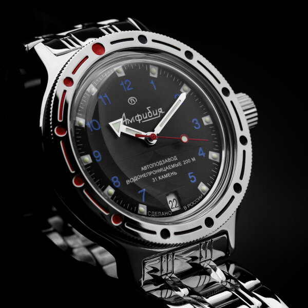 Vostok Komandirskie 2416/650855 Orologio Automatico Subacqueo Russo - 200m 20ATM, Acciaio Inossidabile, Quadrante Giallo, Vetro Acrilico - Collezione Militare